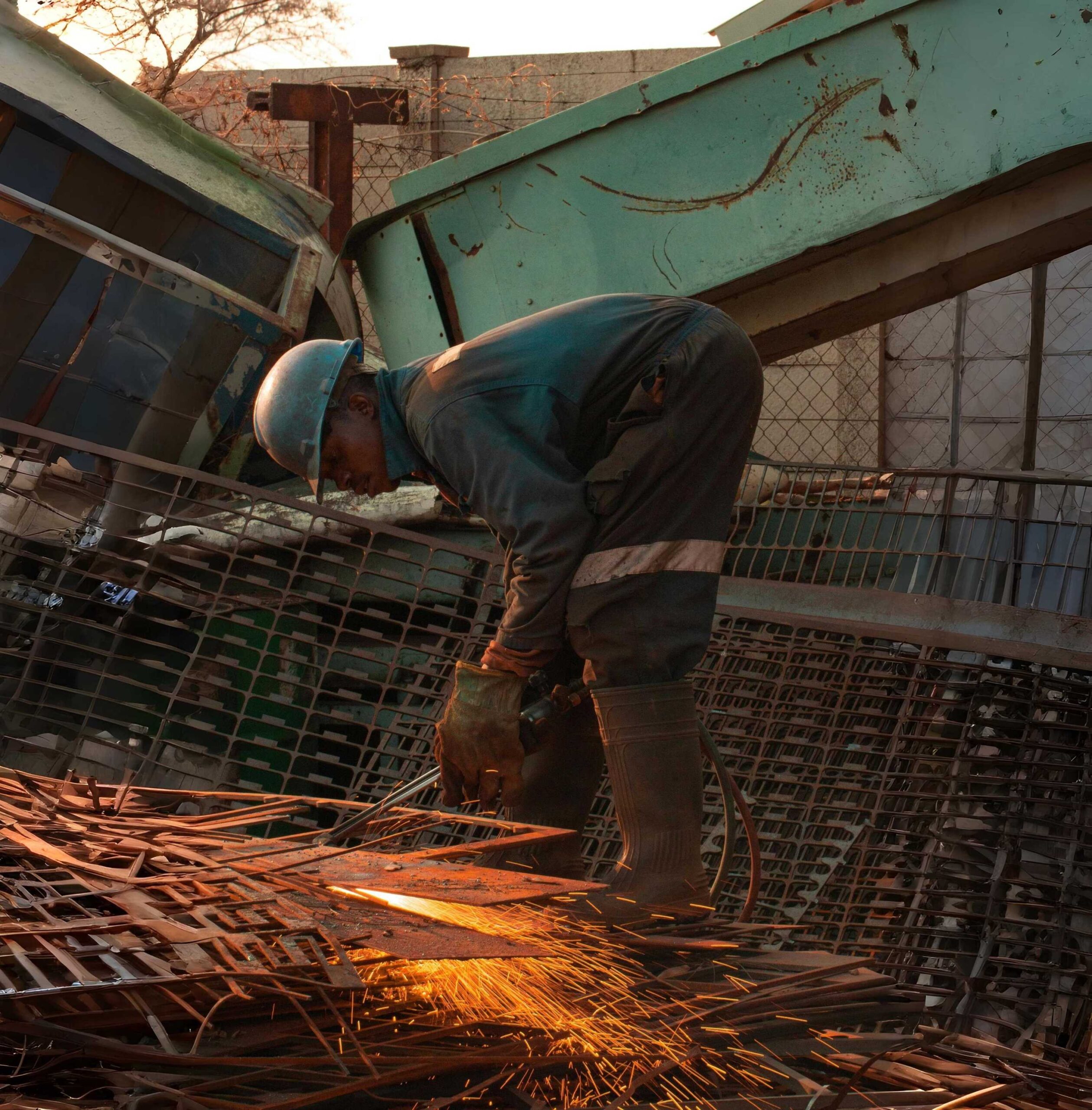 Metal Scrap Yard in Jeddah