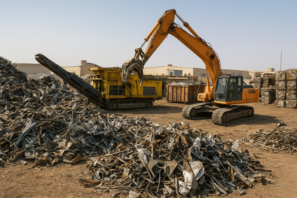 metal scarp recycling collection