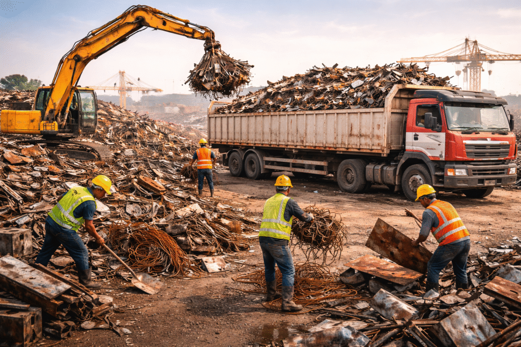 industrial metal scrap suppliers in saudi arabia