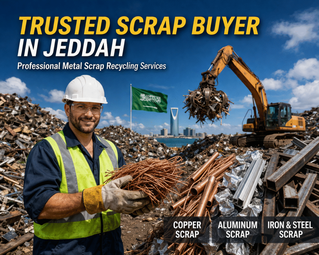 Trusted scrap buyer in Jeddah metal scrap recycling service for copper aluminum and iron