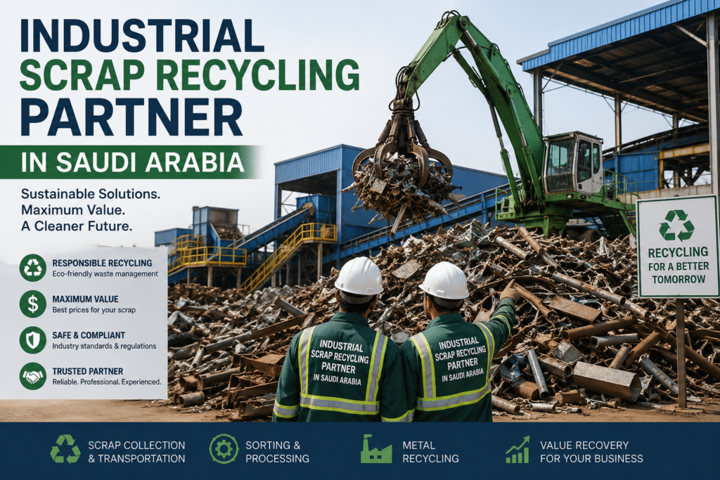 Industrial Scrap Recycling Partner in Saudi Arabia