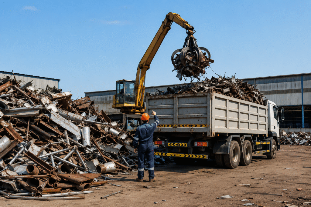 Industrial Scrap Collection Services in Saudi Arabia