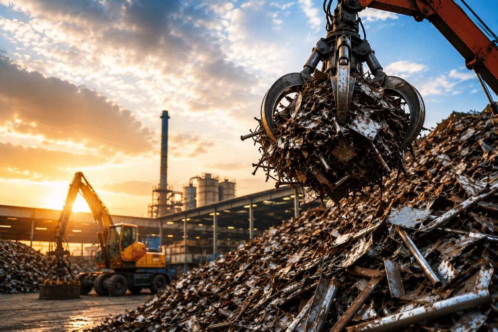 Industrial Scrap Metal Recycling in Saudi Arabia