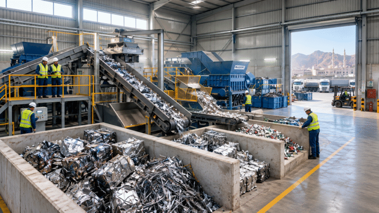 Metal scrap dealer in Jeddah